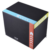 PROFESSIONAL VEVOR 3-IN-1 PLYOMETRIC JUMP BOX 30 24 20 INCHES