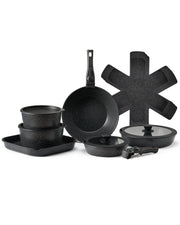 VEVOR 17-piece Induction Cookware Set Granite