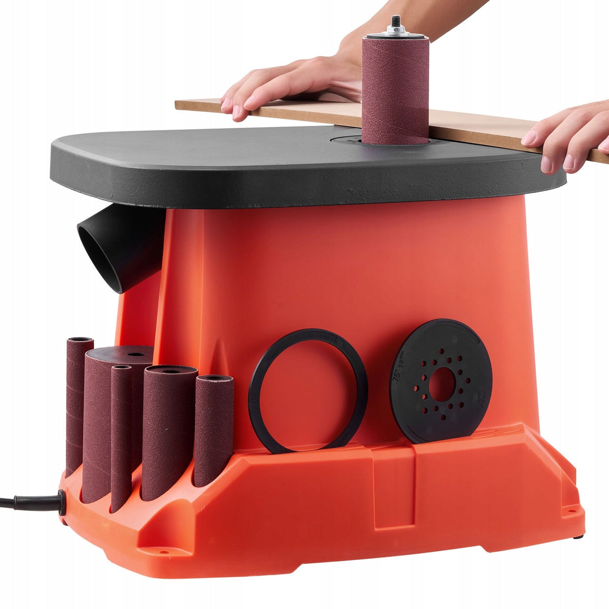 PROFESSIONAL OSCILLATING SPINDLE SANDER VEVOR 2000 RPM 6 SLEEVES
