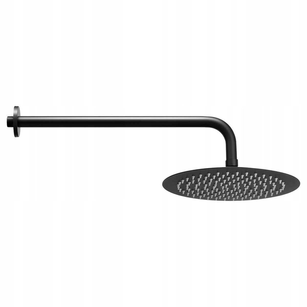 VEVOR PROFESSIONAL SHOWER FAUCET WITH 10-INCH RAINFALL SHOWER HEAD, BLACK