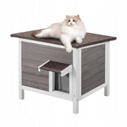 VEVOR OUTDOOR WEATHERPROOF CAT HOUSE