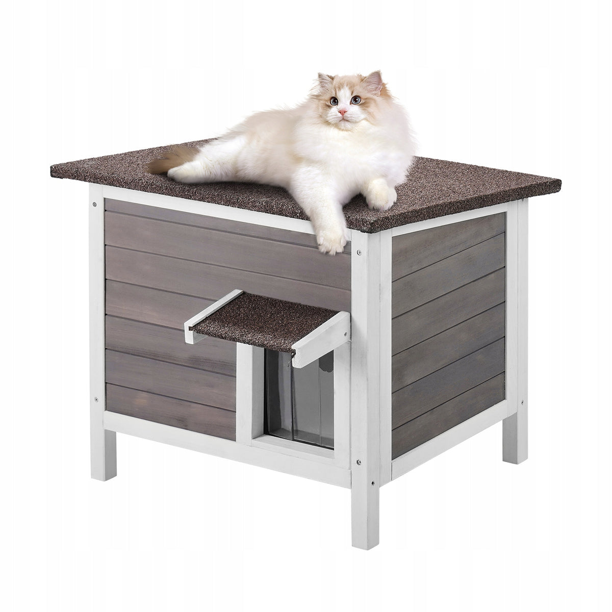 VEVOR OUTDOOR WEATHERPROOF CAT HOUSE