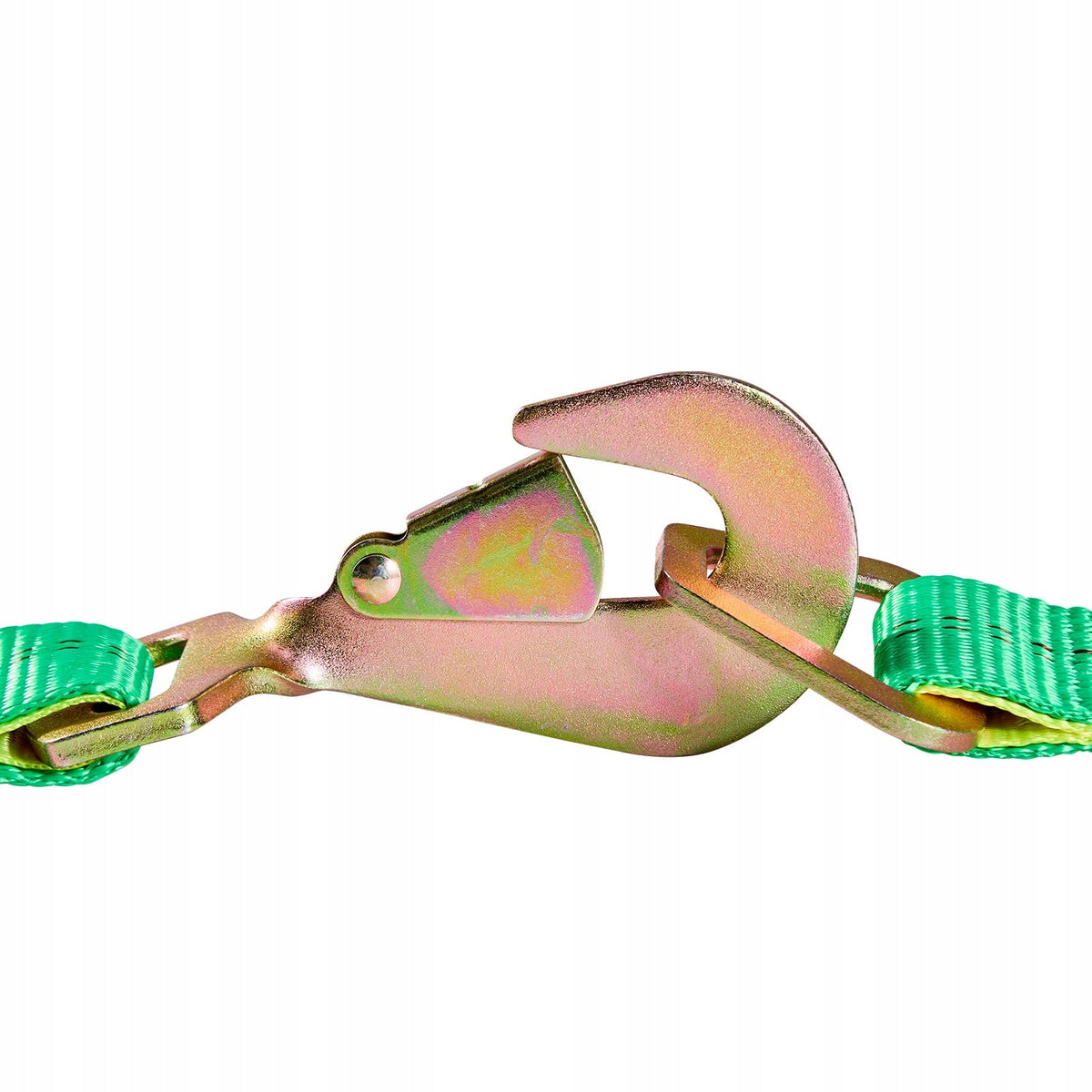 VEVOR PROFESSIONAL WHEEL TIE-DOWN STRAP 50.8X2438.4MM WITH SPRING HOOKS