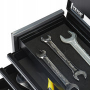 PREMIUM TOOL BOX VEVOR 218X118X120 MM 3 DRAWERS BLACK