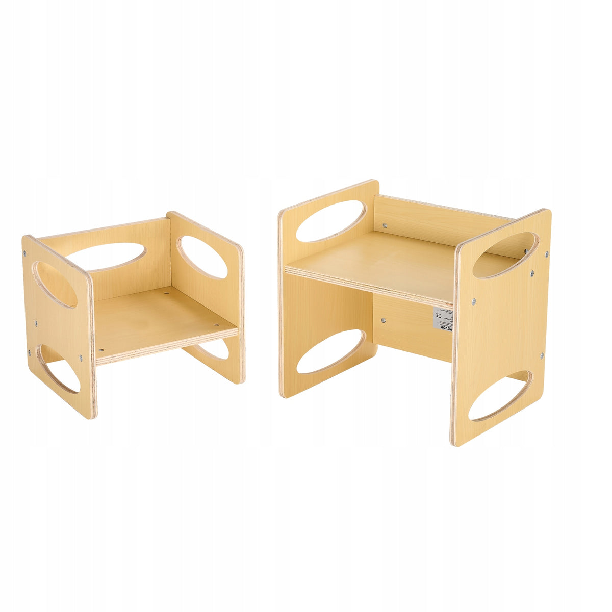 VEVOR PREMIUM MONTESSORI ADJUSTABLE TODDLER TABLE AND CHAIR SET