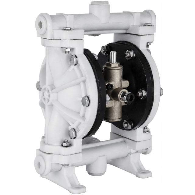VEVOR PNEUMATIC DOUBLE DIAPHRAGM PUMP 1/2 INCH POLYPROPYLENE