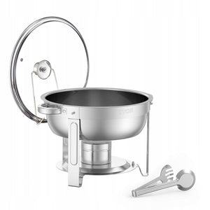 FOOD WARMER VEVOR CHAFING DISH BUFFET 4 PANS STAINLESS STEEL