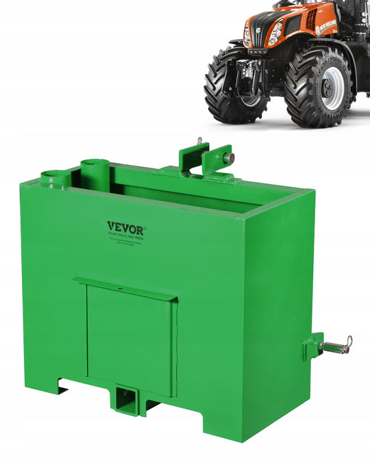 VEVOR 3-POINT TRAILER HITCH BALLAST CATEGORY 1 LIFT CAPACITY 363KG SOLID