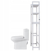 VEVOR BAMBOO 3-TIER OVER-TOILET SHELF ADJUSTABLE