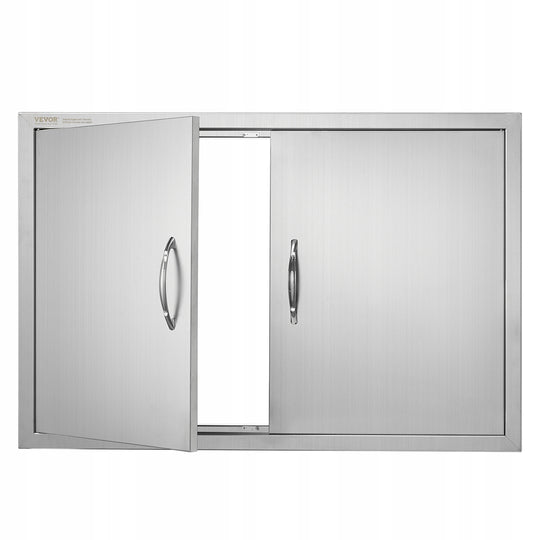 VEVOR BBQ Access Doors 889x610mm Double Premium Stainless Steel