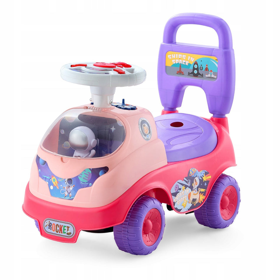 VEVOR RIDE-ON TOY FOR TODDLERS WITH HORN, MUSIC, STORAGE, 22 KG CAPACITY, DURABLE