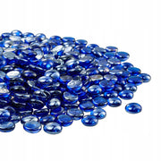 VEVOR FIRE GLASS 4.5 KG COBALT BLUE 19 MM GLASS ROCKS
