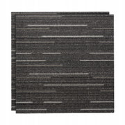 VEVOR CARPET TILES 609X609X6 MM 24 PCS GREY MODULAR PREMIUM FLOORING
