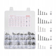 VEVOR 1110-PIECE SCREW AND NUT SET STAINLESS STEEL PROFESSIONAL