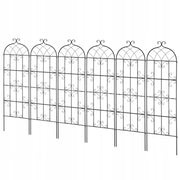 VEVOR 51X180 CM CLIMBING PLANT SUPPORT 6-PACK METAL TRELLIS STURDY