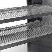 VEVOR CAKE DISPLAY REFRIGERATOR 505L 2-TIER COMMERCIAL LED STAINLESS STEEL
