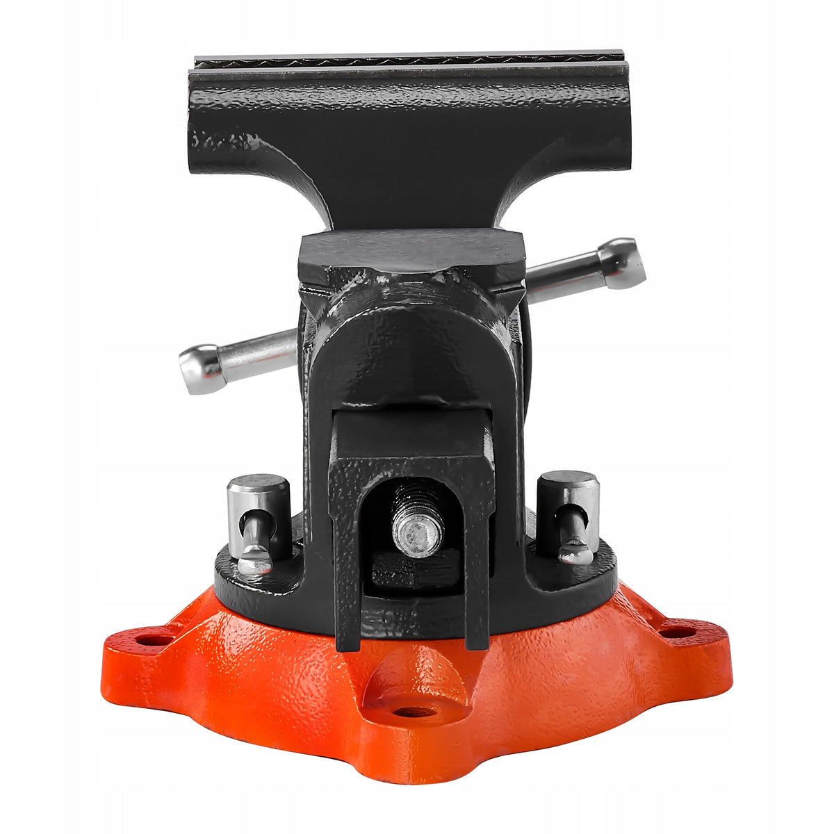 VEVOR BENCH VISE 5-INCH HEAVY-DUTY 360 ROTATING PIPE JAWS BEST