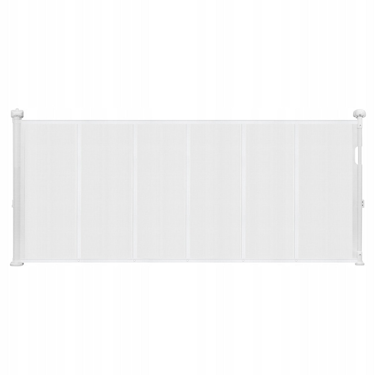 VEVOR RETRACTABLE BABY GATE STRONG MESH 180 CM X 87 CM WHITE