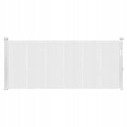 VEVOR RETRACTABLE BABY GATE STRONG MESH 180 CM X 87 CM WHITE