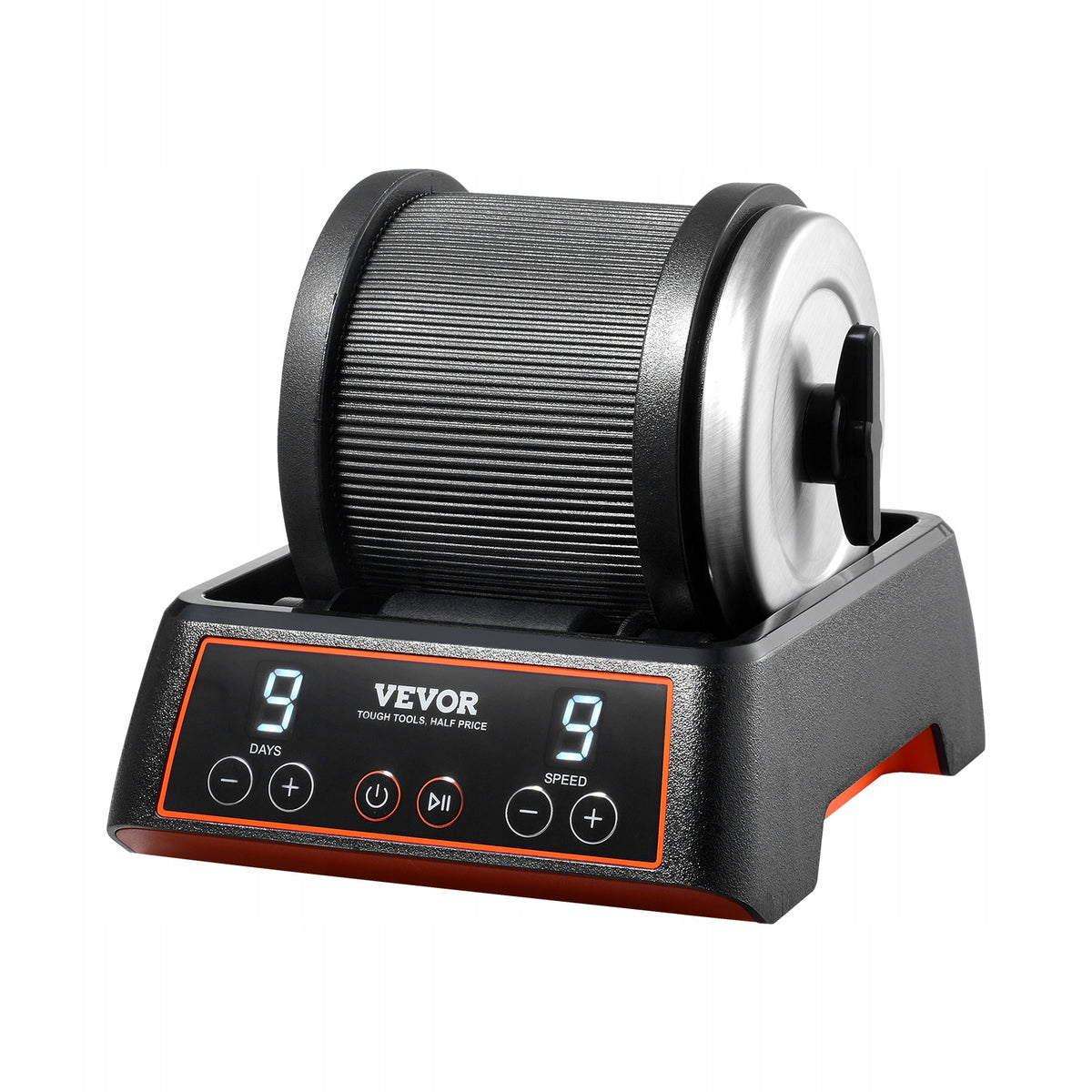 VEVOR STONE POLISHING KIT 9-SPEED STONE POLISHER TIMER