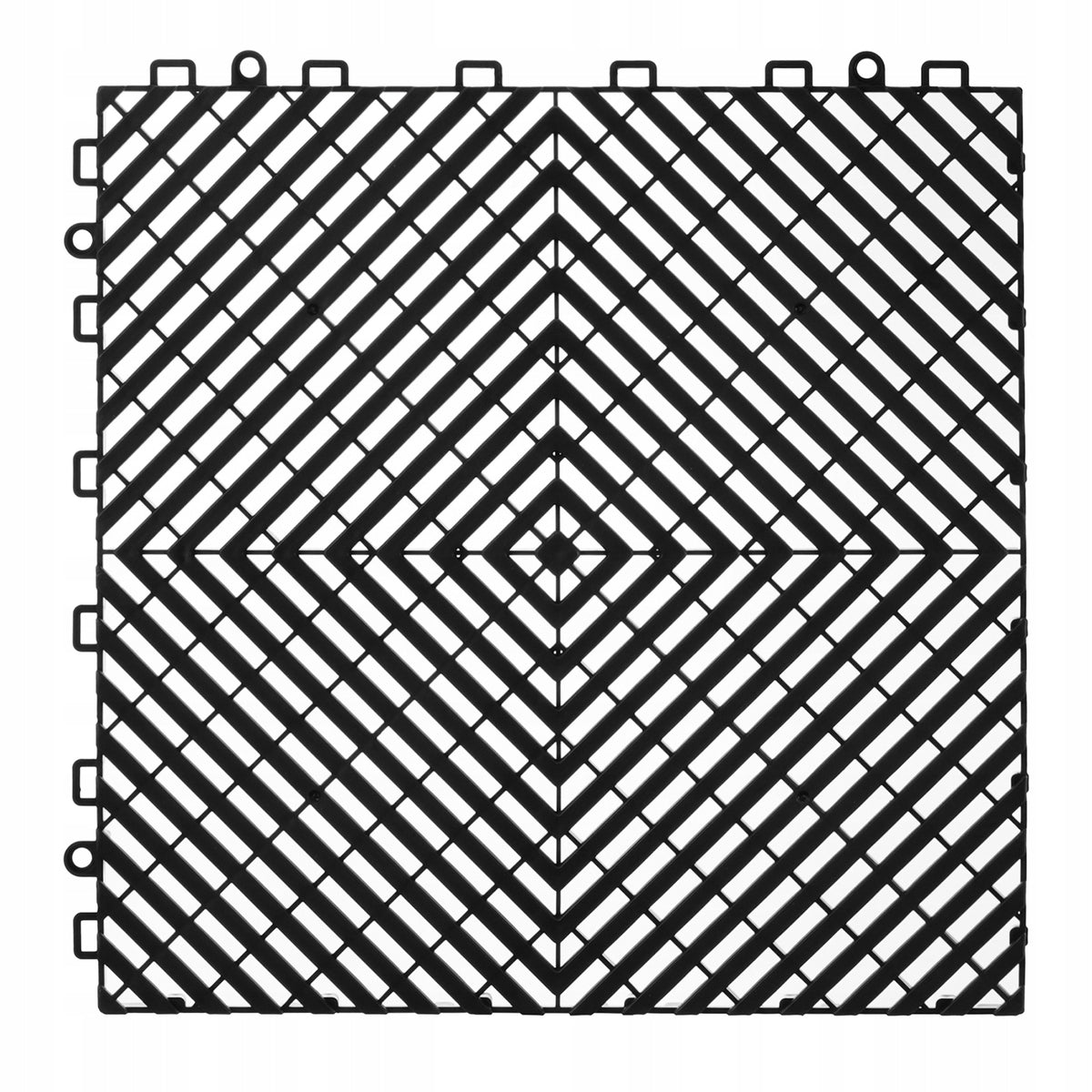 VEVOR DRAINAGE MAT 31X31 CM 12 PCS MODULAR PROFESSIONAL SYSTEM