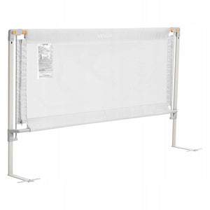 VEVOR 3-PIECE CHILDREN'S BED RAIL ADJUSTABLE STRONG GREY