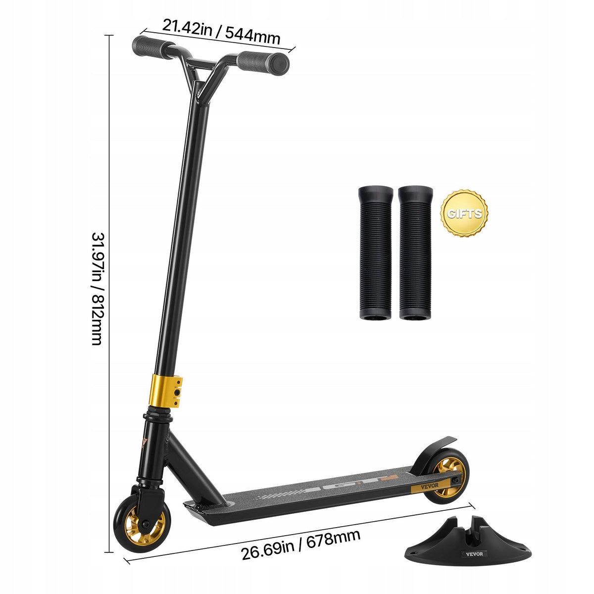 VEVOR PREMIUM STUNT SCOOTER FOR KIDS AND TEENS LIGHTWEIGHT
