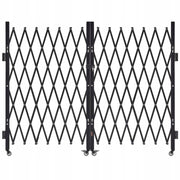 VEVOR PROFESSIONAL DOUBLE-FOLDING SECURITY GATE WITH LOCK