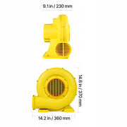 AIR BLOWER VEVOR 690W 590W 1.0 HP FOR INFLATABLES HIGHEST POWER