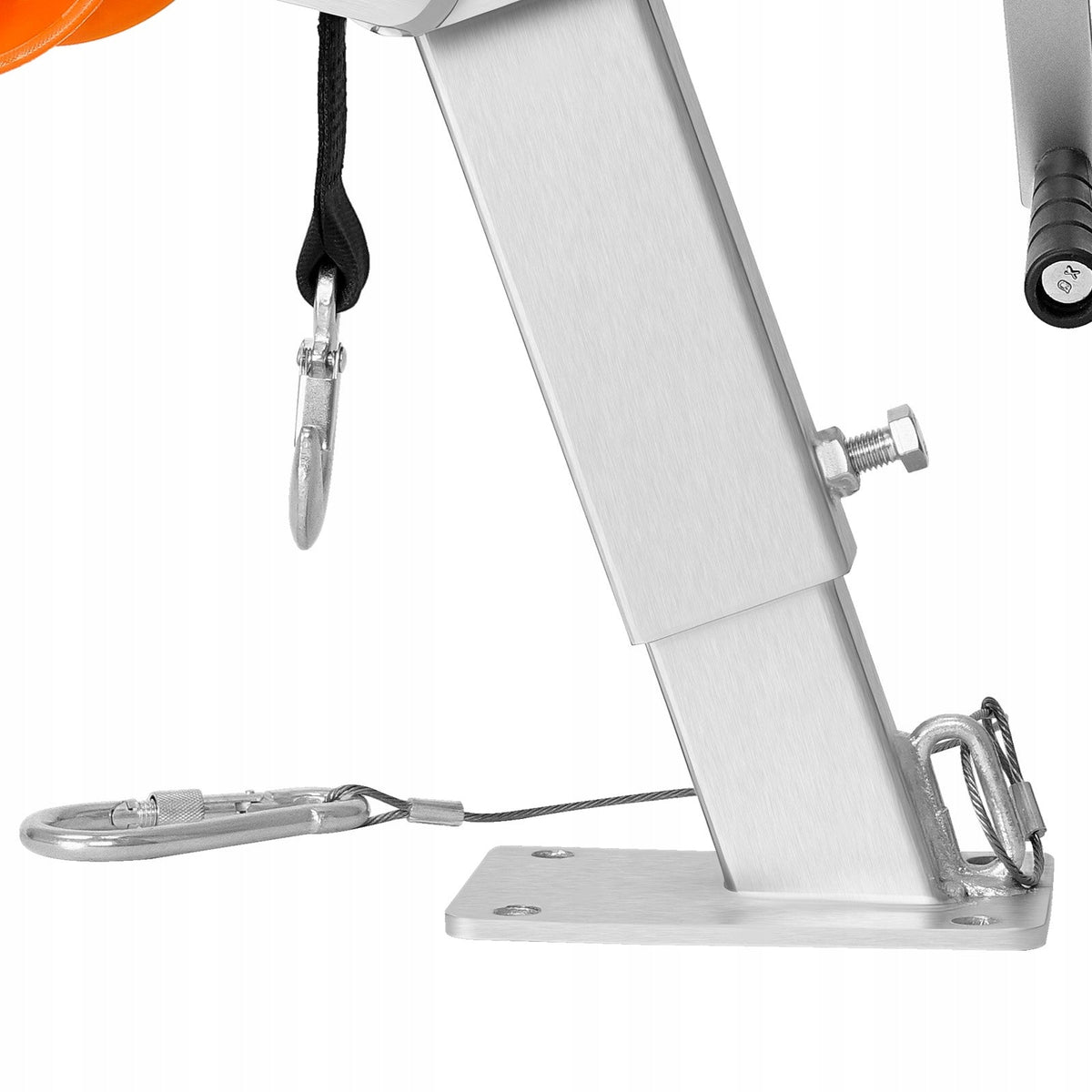 VEVOR BOAT TRAILER WINCH STAND WITH ROLLER AND 544 KG GALVANIZED WINCH