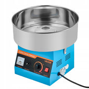 VEVOR 1000W COTTON CANDY MACHINE WITH 38CM STAINLESS STEEL BOWL