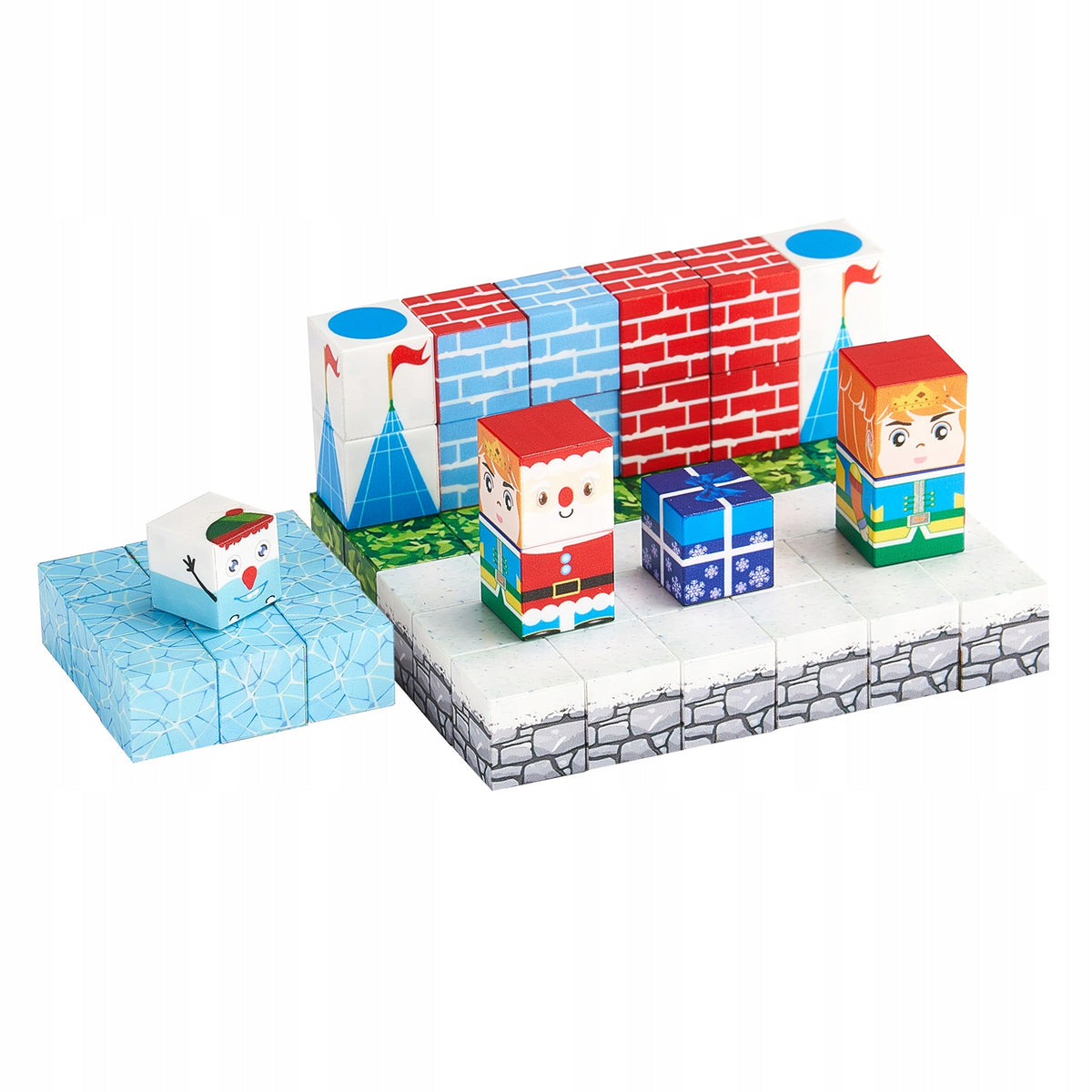 PREMIUM MAGNETIC BLOCKS VEVOR 150 PIECES GLACIER CASTLE SET FOR