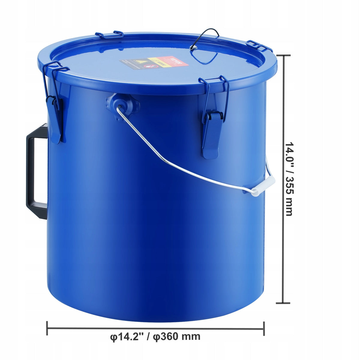 VEVOR 22.7L FRYER OIL CONTAINER ROBUST BUCKET