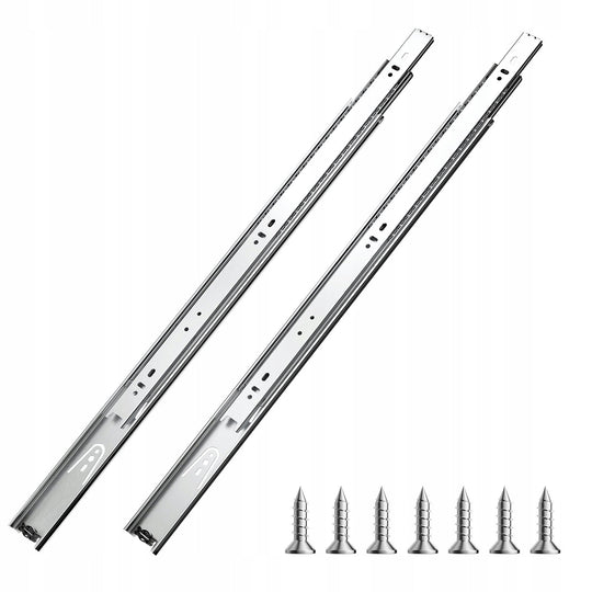 VEVOR DRAWER SLIDES 55 CM 10 PAIRS HEAVY DUTY FULL EXTENSION STEEL