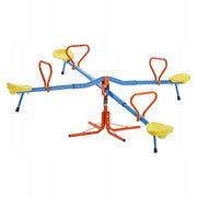 VEVOR KIDS SWING 4 SEATS HEAVY-DUTY STEEL 360 ROTATION 45.4 KG LOAD CAPACITY