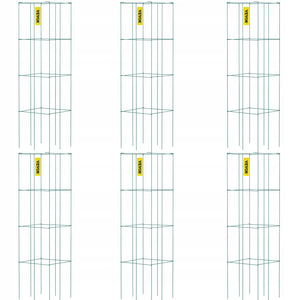 VEVOR TOMATO CAGES 37X37X100 CM SET OF 6 STRONG SQUARE