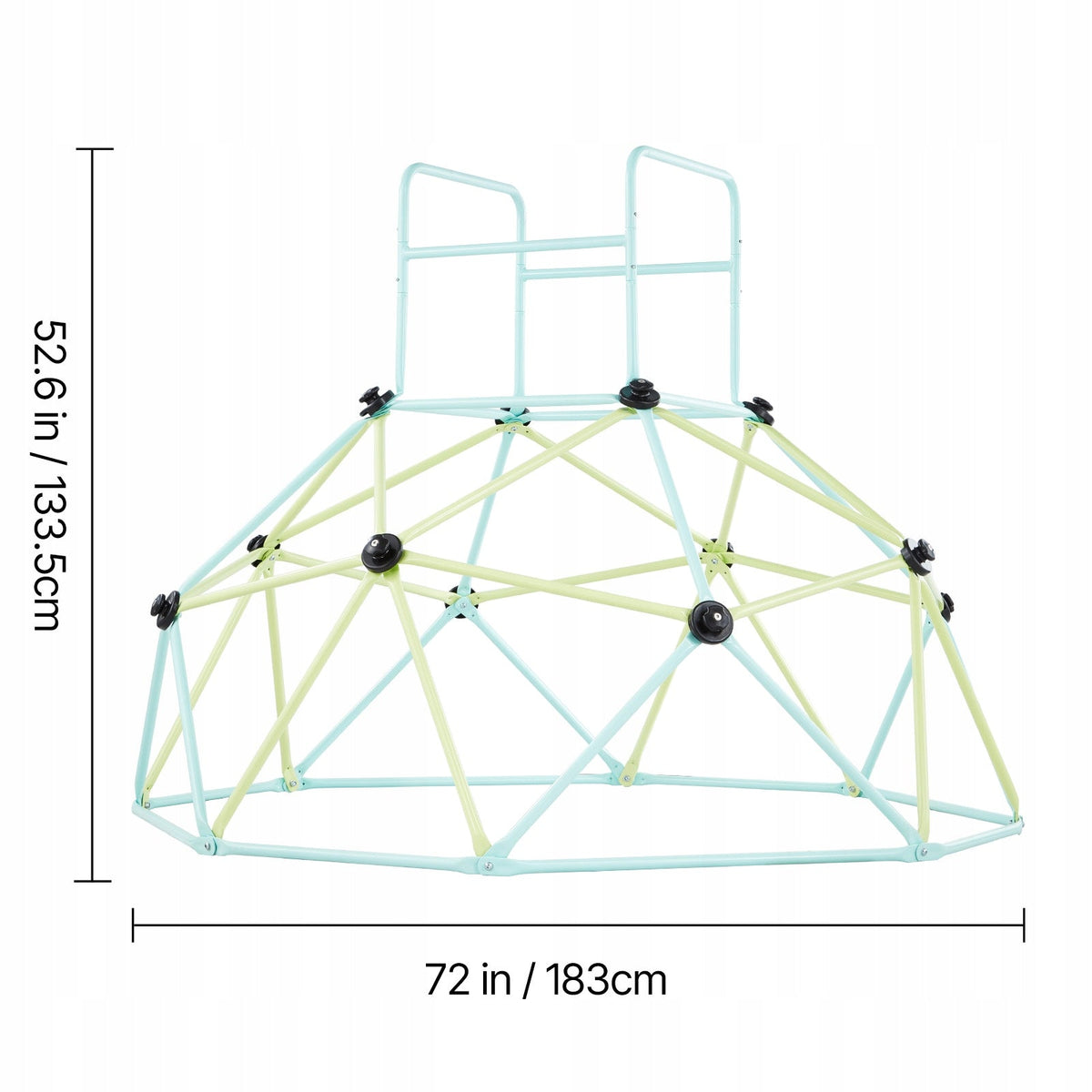 VEVOR 183CM GEOMETRIC CLIMBING DOME STURDY STEEL FRAME