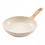 VEVOR 3-PIECE FRYING PAN SET 20 24 28 CM ALUMINUM STRONG