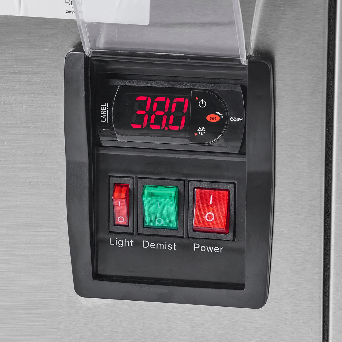 VEVOR CAKE DISPLAY REFRIGERATOR 505L 2-TIER COMMERCIAL LED STAINLESS STEEL