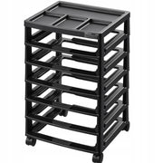 VEVOR 6-TIER ROLLING SHELVING UNIT LARGE CAPACITY HEAVY DUTY