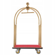 PROFESSIONAL LUGGAGE TROLLEY VEVOR HOTEL 500 KG LOAD CAPACITY STAINLESS STEEL
