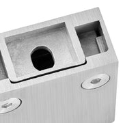 VEVOR SQUARE GLASS CLAMP 4 PCS STAINLESS STEEL 8-12MM PREMIUM