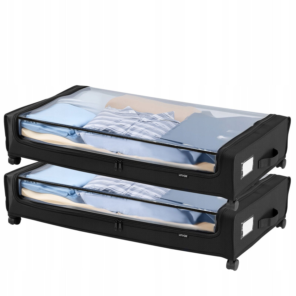 VEVOR UNDER BED STORAGE BAGS 2PCS OXFORD FABRIC STRONG