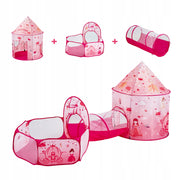 VEVOR 3-IN-1 PLAY TENT WITH TUNNEL FOR KIDS STRONG LIGHTWEIGHT TRANSPORT