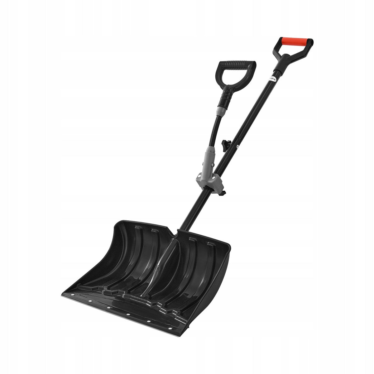 SNOW SHOVEL VEVOR 455X320 MM STRONG PLASTIC ALUMINIUM BLADE D-GRIP HANDLE