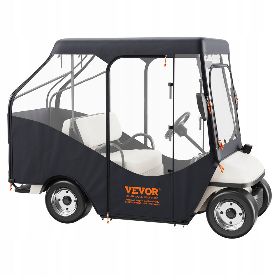 VEVOR TRANSPARENT RAIN COVER FOR 4-PERSON GOLF CART