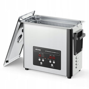 PROFESSIONAL VEVOR ULTRASONIC CLEANER 6L 40KHZ STAINLESS STEEL TIMER