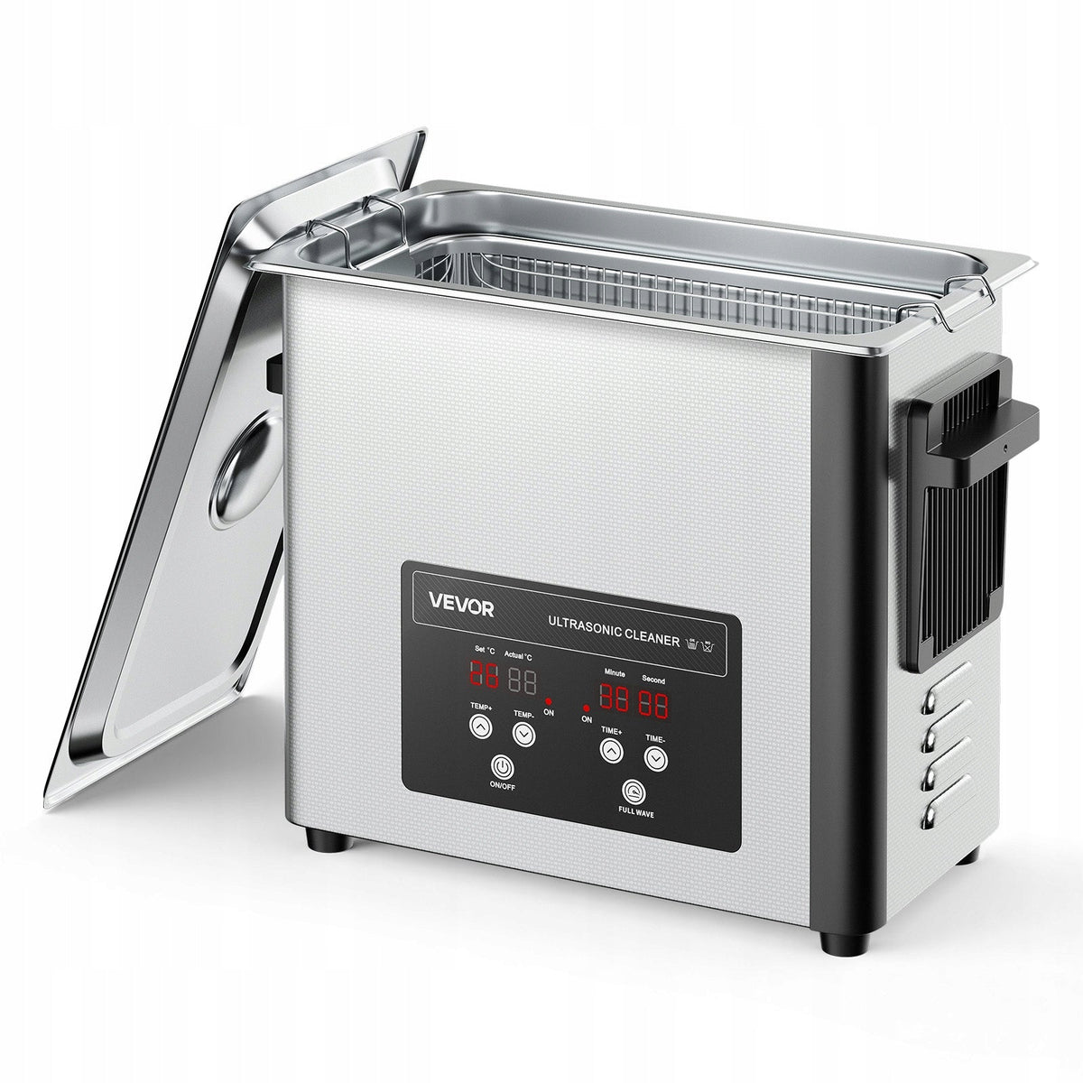 PROFESSIONAL VEVOR ULTRASONIC CLEANER 6L 40KHZ STAINLESS STEEL TIMER