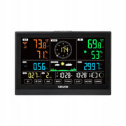 VEVOR 7-in-1 WIRELESS SOLAR WEATHER STATION 7.5 INCH IPX6 POWERFUL