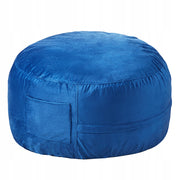 GAMING ARMCHAIR VEVOR BEAN BAG ROUND 89X89X56 CM BLUE PREMIUM